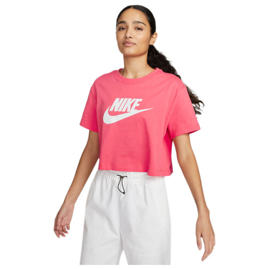 Nike Γυναικεία κοντομάνικη μπλούζα Sportswear Essential crop